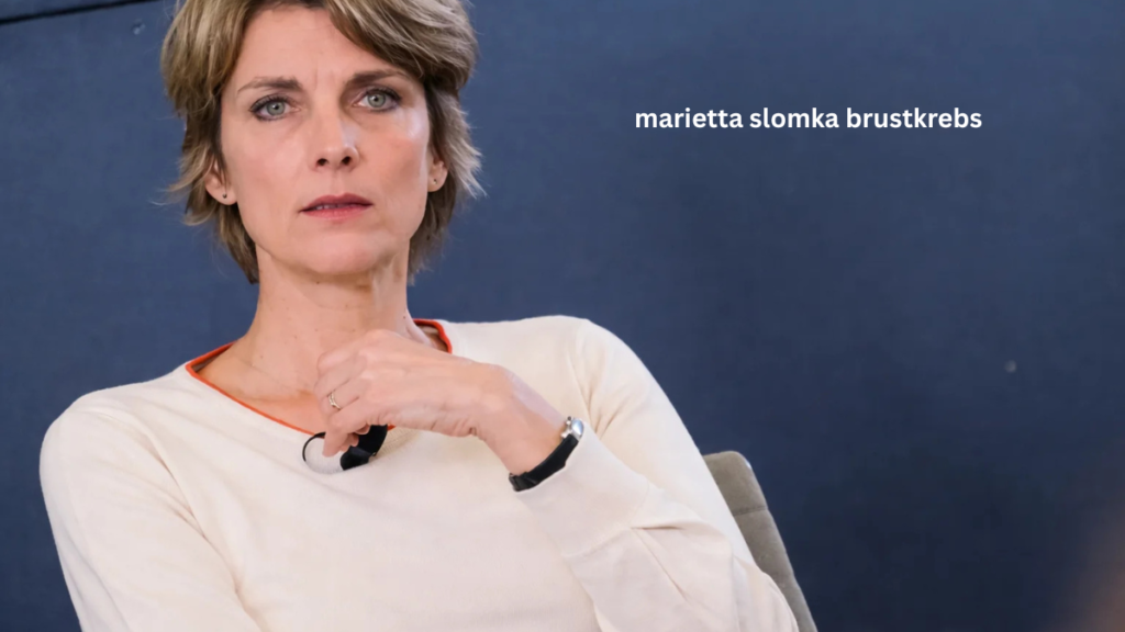 Marietta Slomka Brustkrebs